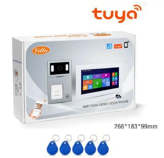27 Inch IP Villa Kit Mobile WiFi Tuya + Smart Life App