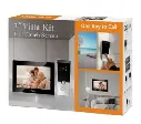 4 Wire 7 Inch Analog Villa Complete Kit