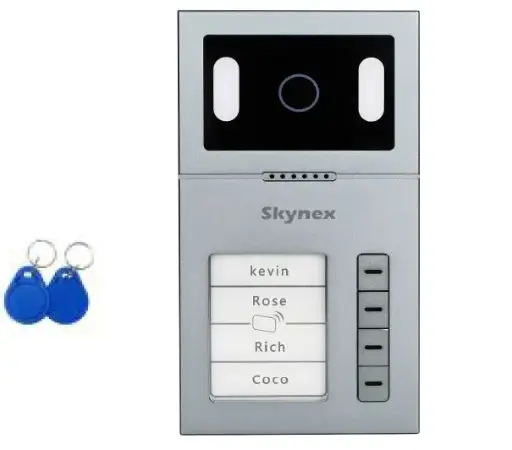 IP Villa Outdoor Station + 4 Button to call